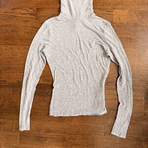 Gray Turtleneck
